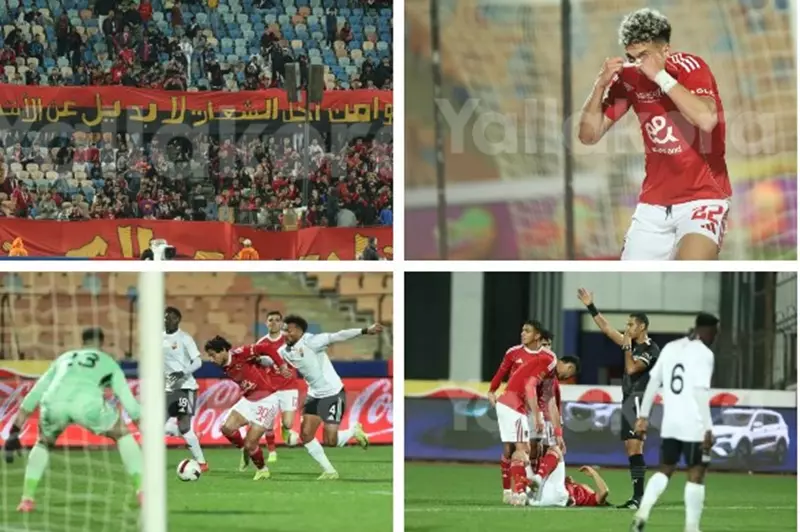 عاجل.. لقطات من مباراة الأهلي والجونة 